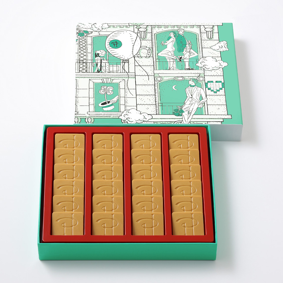 キャレ ショコラ ブロン ア ラ フルール ド セル