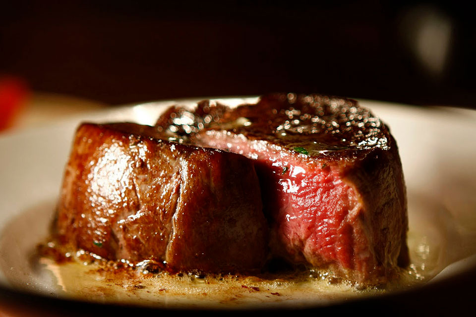 ボルケーノステーキの写真