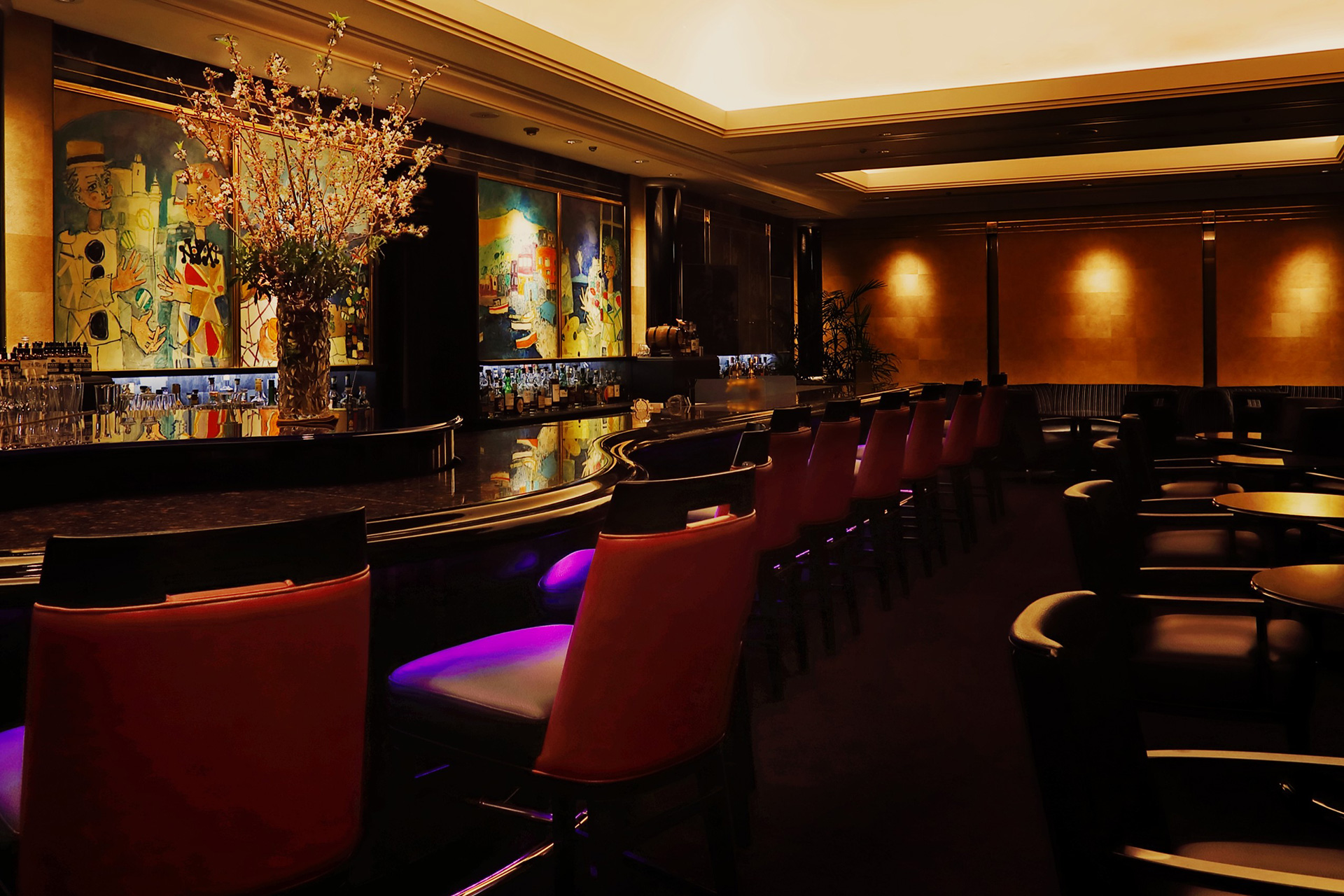 桜があるカプリの店内写真