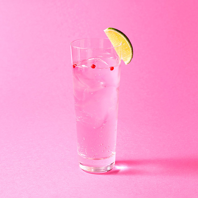 桜ジントニック