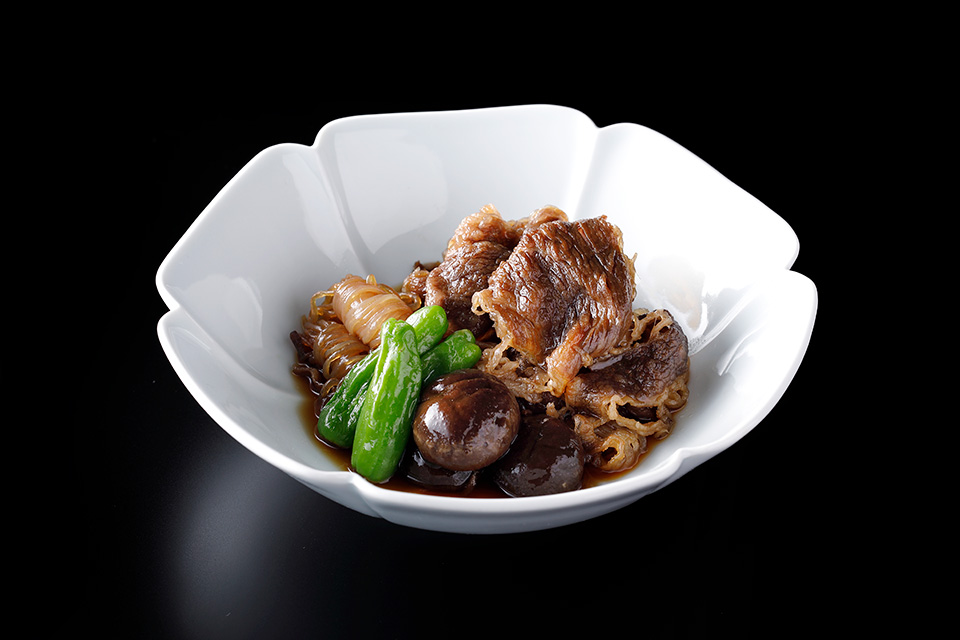 黒毛和牛の割下煮