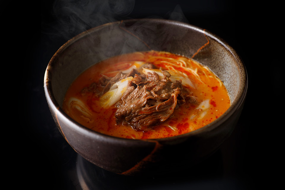 黒毛和牛の担々麺