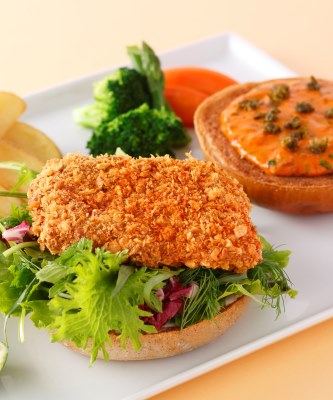 SATSUKIプレミアムサーモンバーガー SATSUKIプレミアムサーモンバーガー