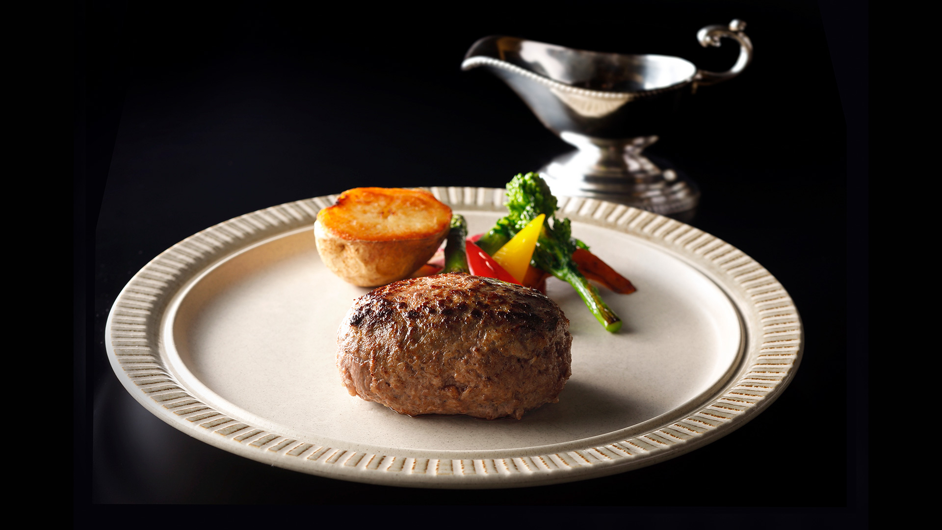 神戸牛&松坂ポーク スーパーグランドハンバーグ