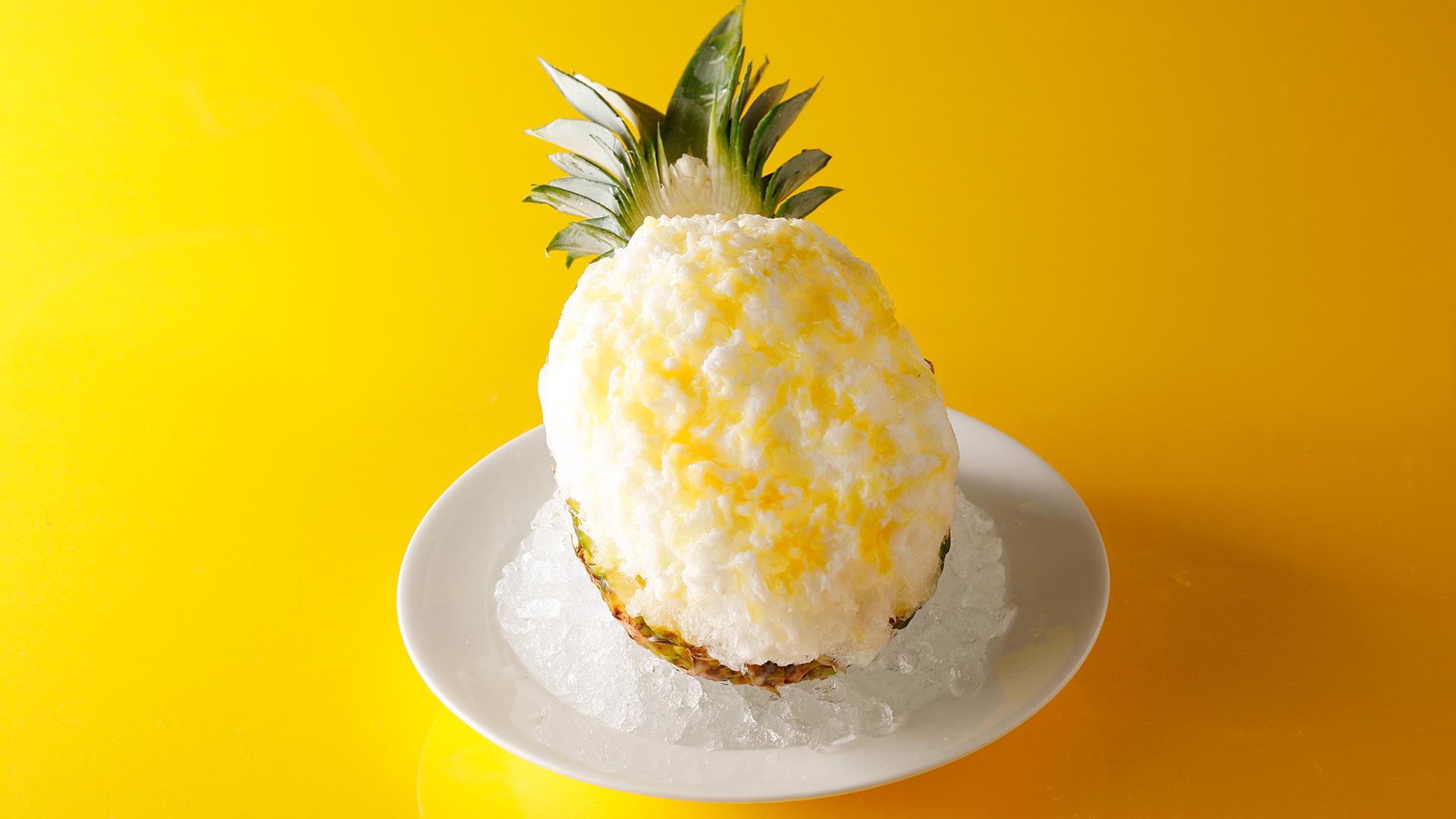 パイナップルかき氷？