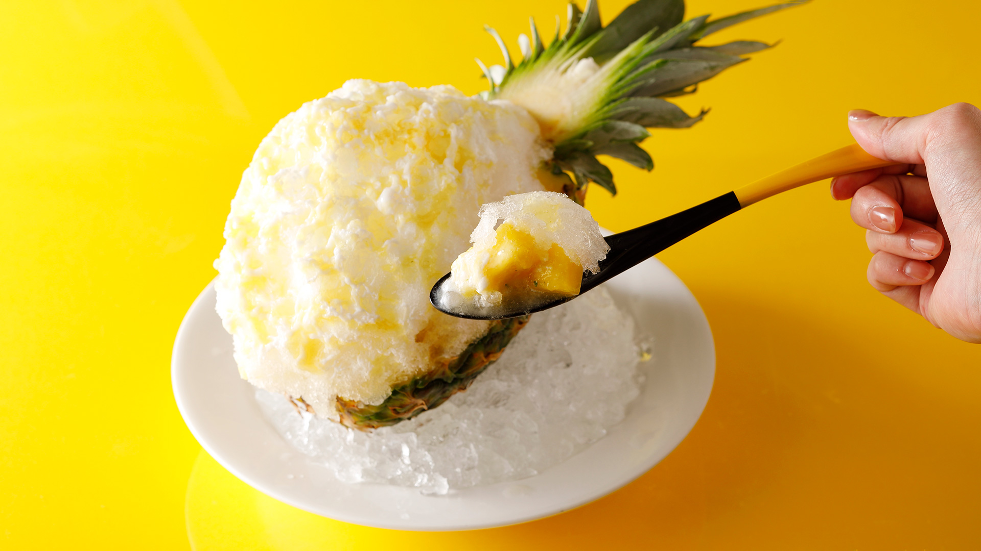 パイナップルかき氷？