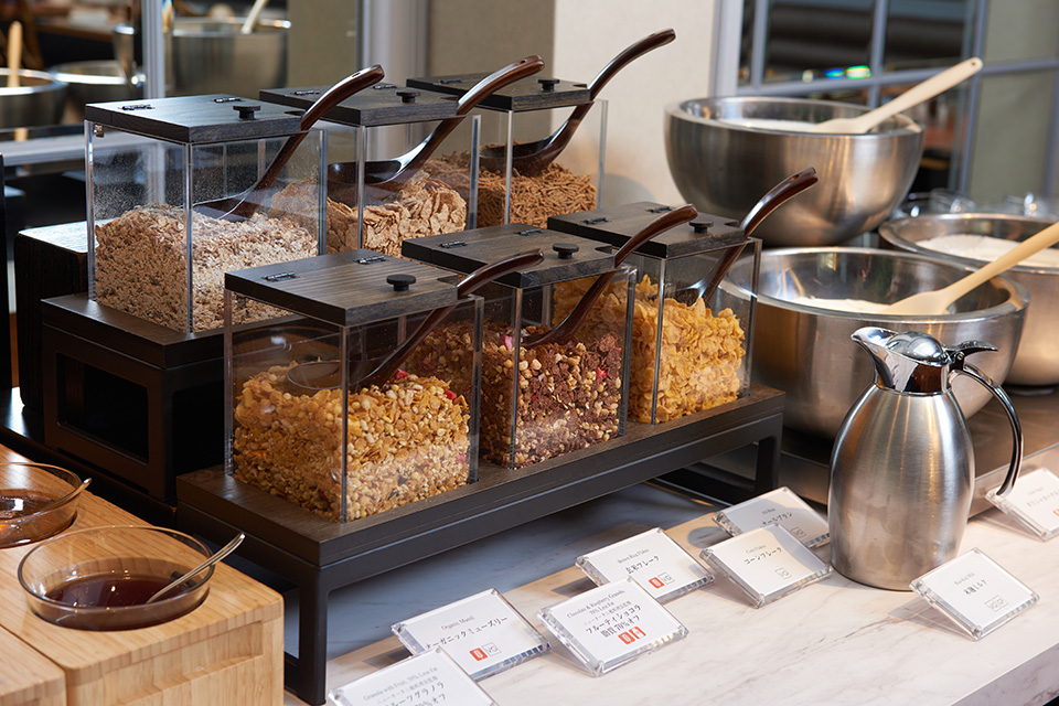 お好みでカスタマイズできるヨーグルトバー