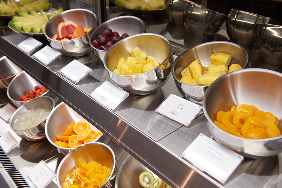 お好みでカスタマイズできるヨーグルトバー