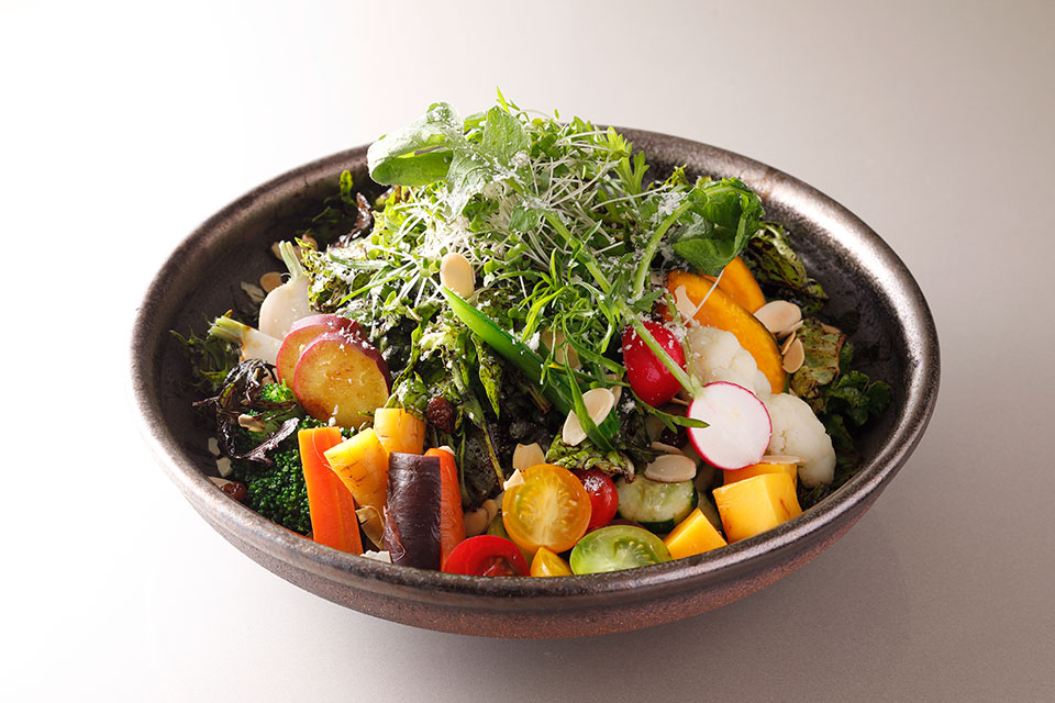 東京江戸野菜サラダ～醤油麹ドレッシング