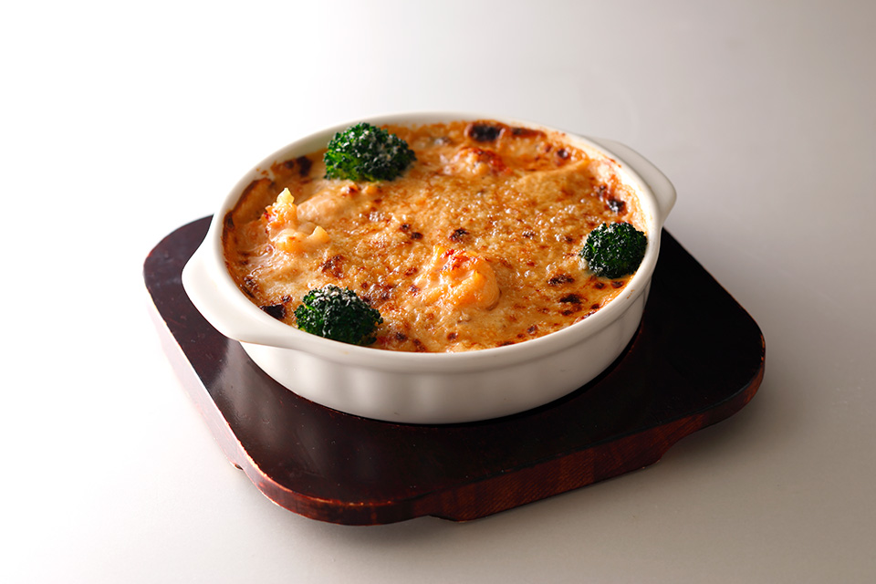 オマール海老と蟹の海鮮ドリア