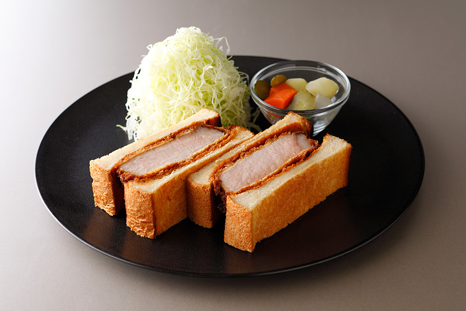 厚切りカツサンド