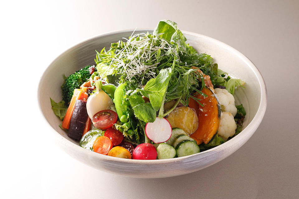 SATSUKIガーデンサラダ～赤酢フレンチドレッシング～