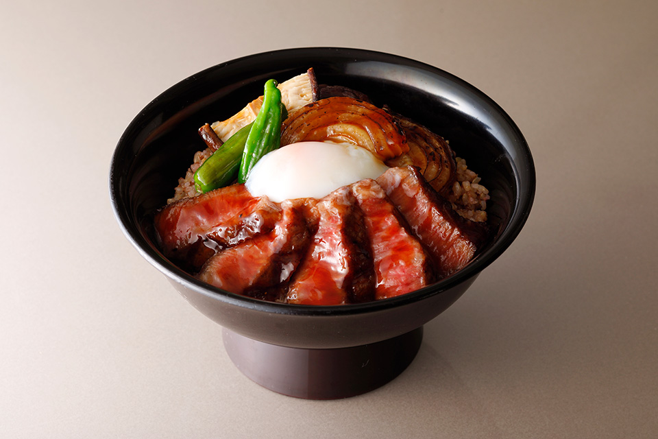 尾崎牛のJシリアルビフテキ丼