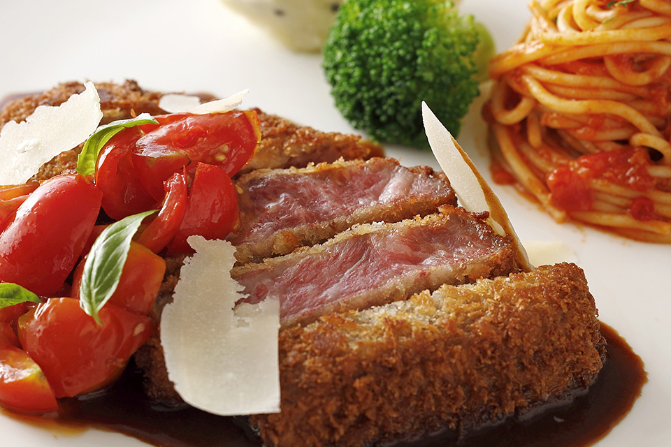 伝統洋食【極（きわみ）】国産ビーフカツレツ