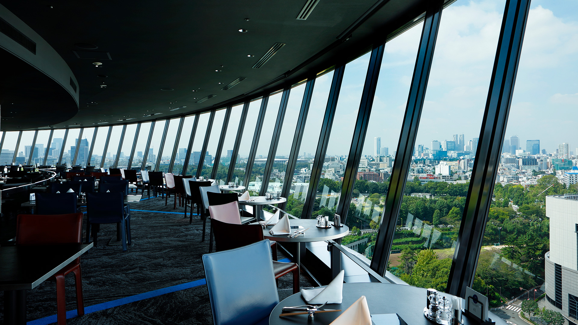 View Dining The Sky Dining Hotel New Otani Tokyo