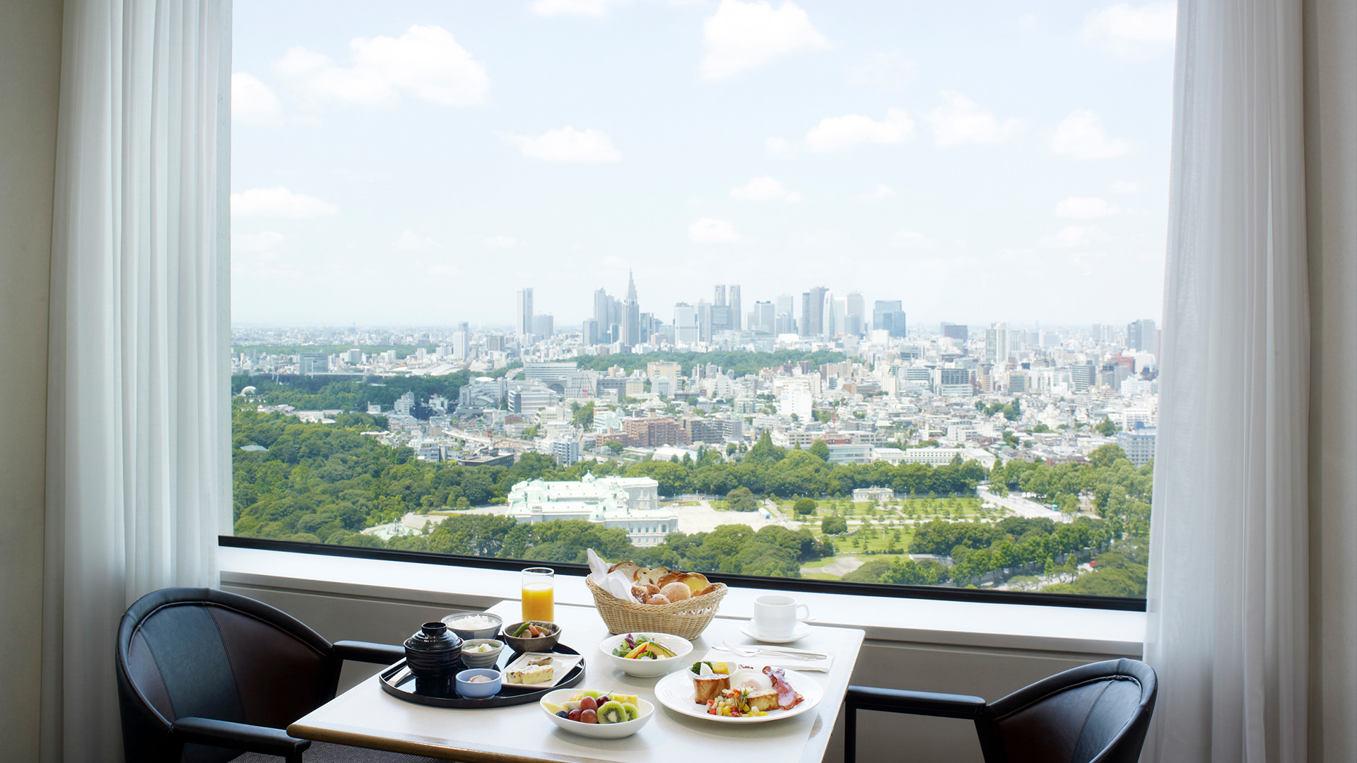 朝食ビュッフェ