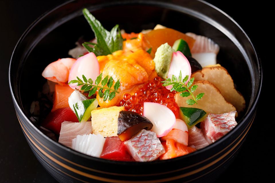 Sakura Sushi in a Bowl