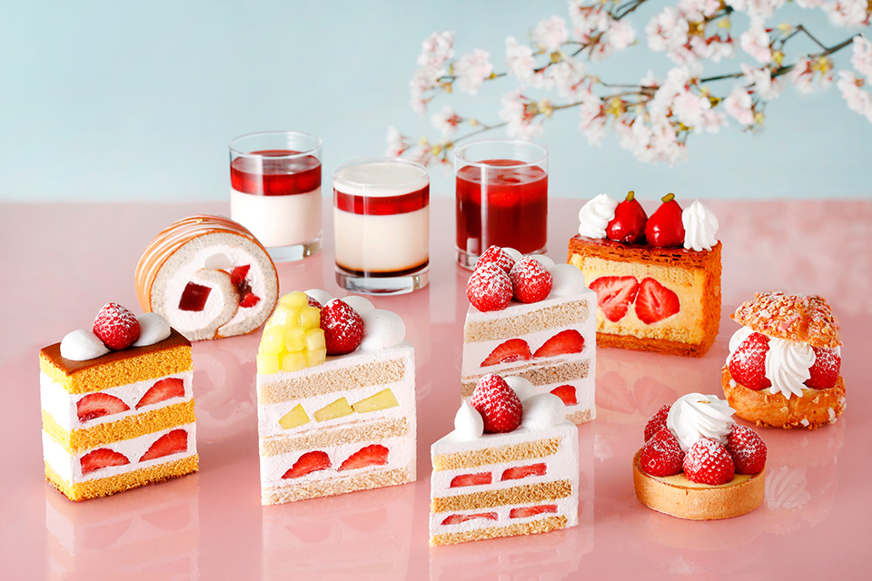 あまおうスイーツの集合写真