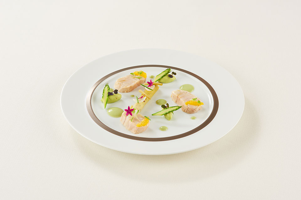 プランタン アン ロワール ランチ料理写真