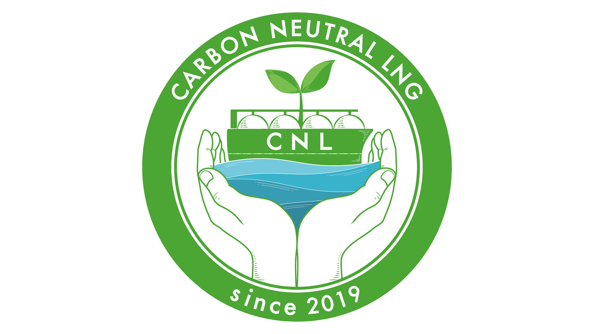カーボンニュートラルLNGのロゴ画像