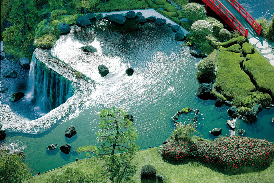 日本庭園の写真