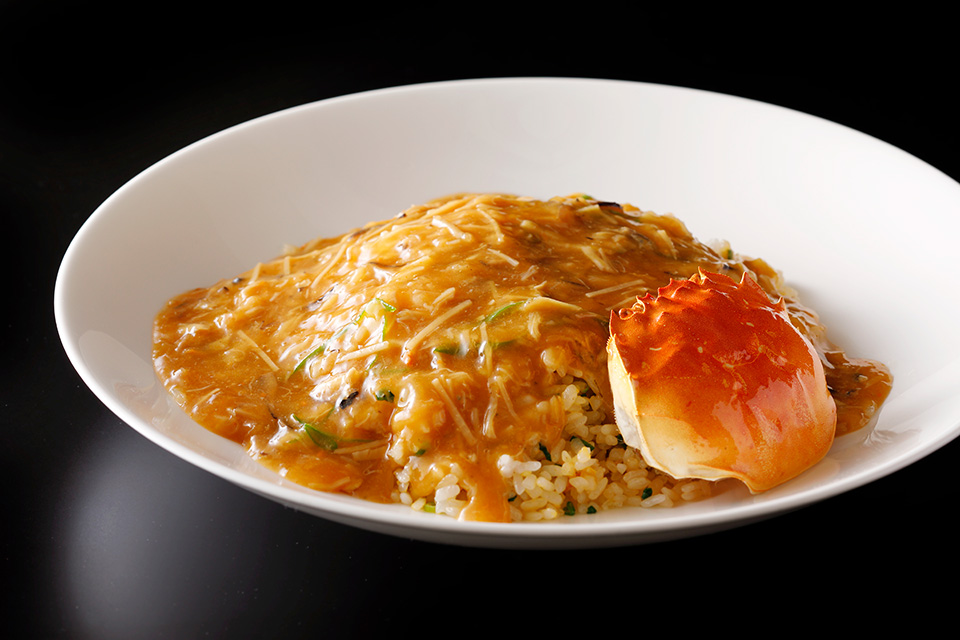 上海蟹あんかけチャーハン