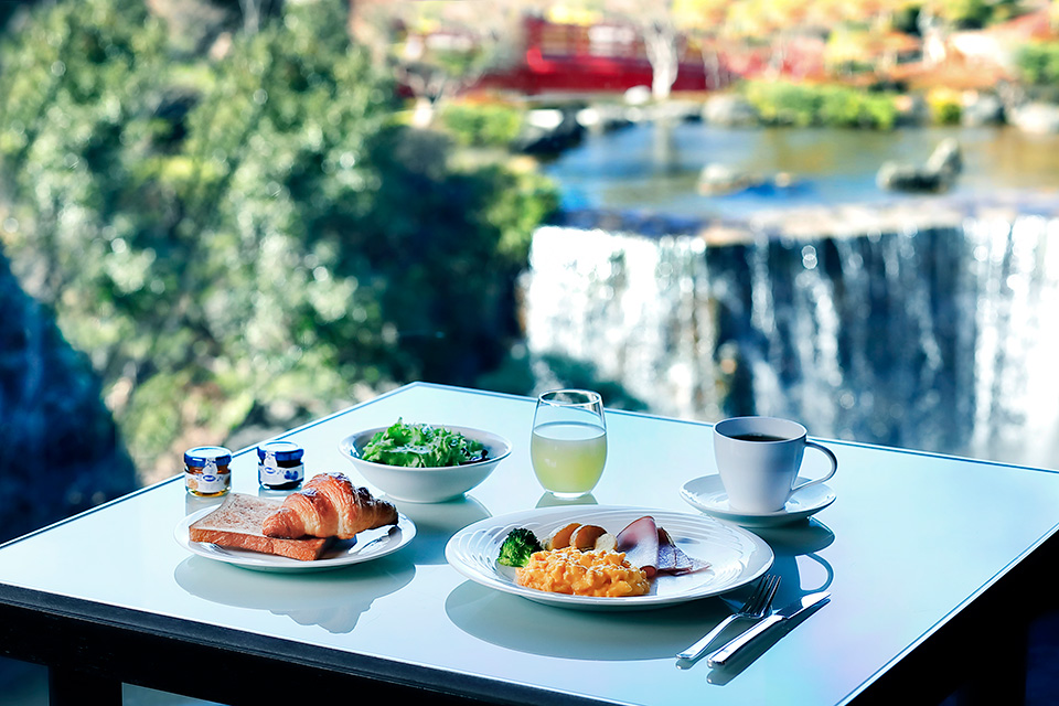 ガーデンラウンジ料理の写真