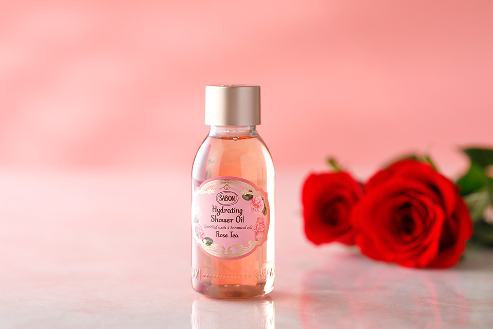 ハイドレイティングシャワーオイル ローズティー