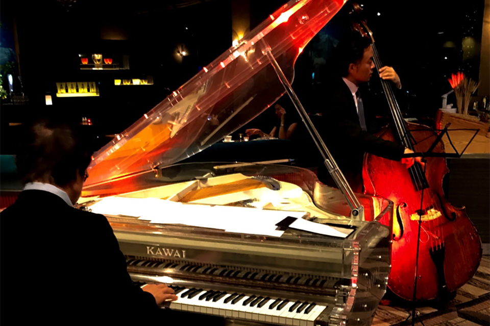 JAZZ生演奏の様子の写真