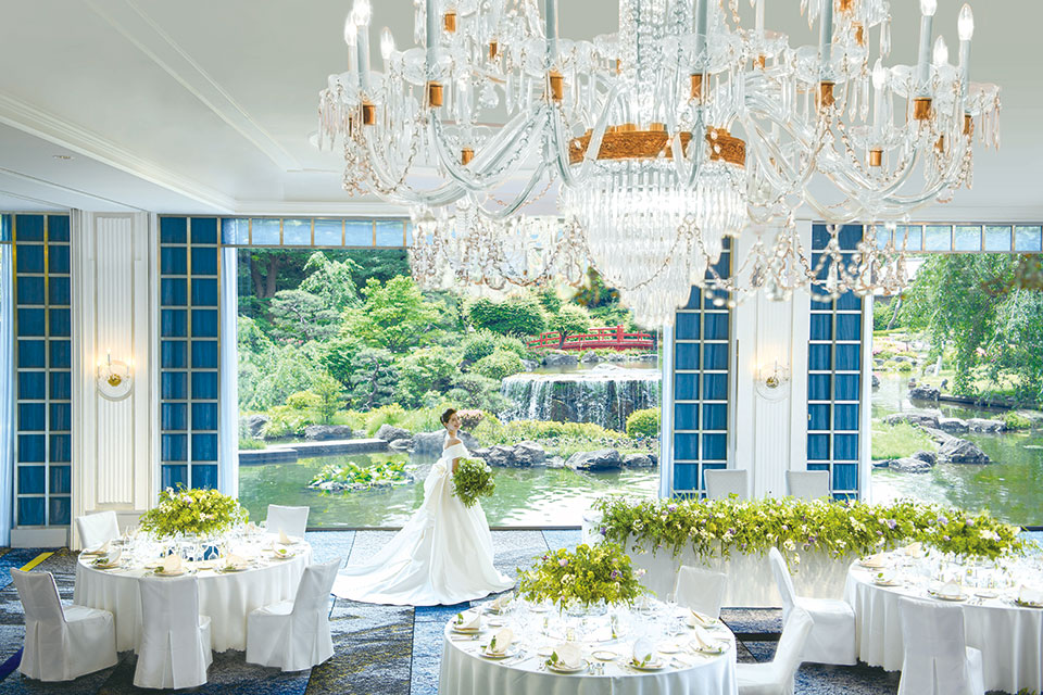 東京のホテルウエディングなら ホテルニューオータニ 日本庭園に臨む結婚式 ホテルニューオータニ 東京 公式サイト
