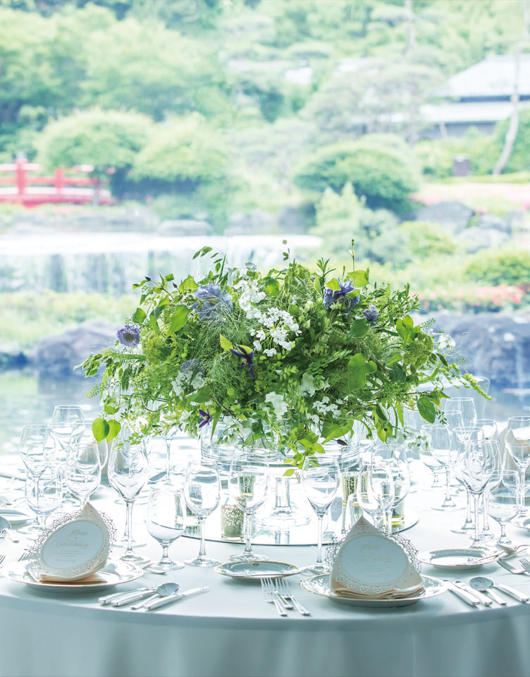 装花 コンセプト ホテルニューオータニ 東京 ウエディング