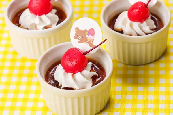 リラックマのだららんカスタードプリン