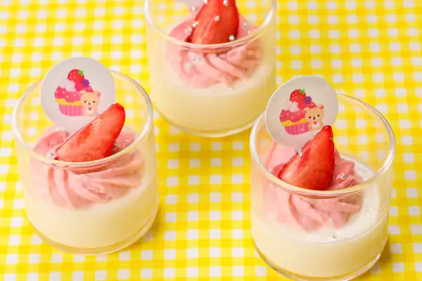 コリラックマのおきにいりパンナコッタ