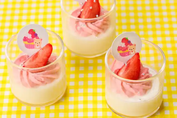 コリラックマのおきにいりパンナコッタ