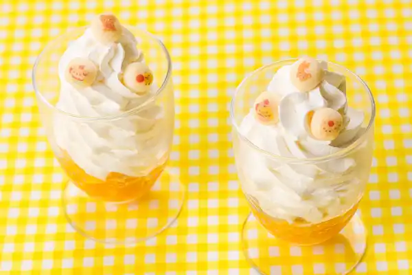 リラックマのマンゴーミニパフェ