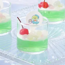ぺんぎん？とたぴおかのゼリー