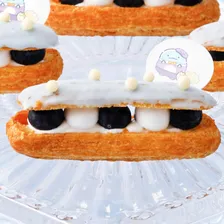 とかげとにせつむりのエクレア