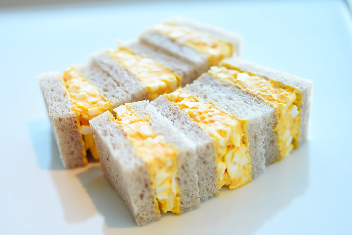 太陽卵のサンドウィッチ